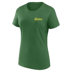 NCAA Oregon Ducks Women's Bi-Blend Crew T-Shirt - M