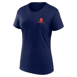 NCAA Syracuse Orange Women's Bi-Blend Crew T-Shirt - M