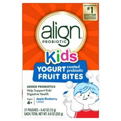 Align Apple Blueberry Kids Yogurt Bites