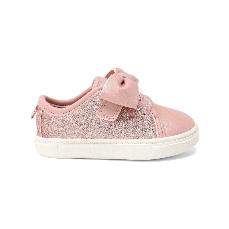 slide 2 of 4, Carter's Just One You® Baby Girls' Darling First Walker Sneakers - Pink 3, 1 ct