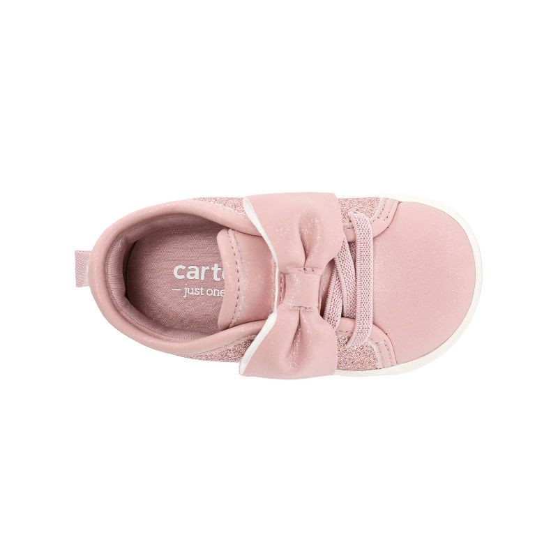 slide 3 of 4, Carter's Just One You® Baby Girls' Darling First Walker Sneakers - Pink 4, 1 ct