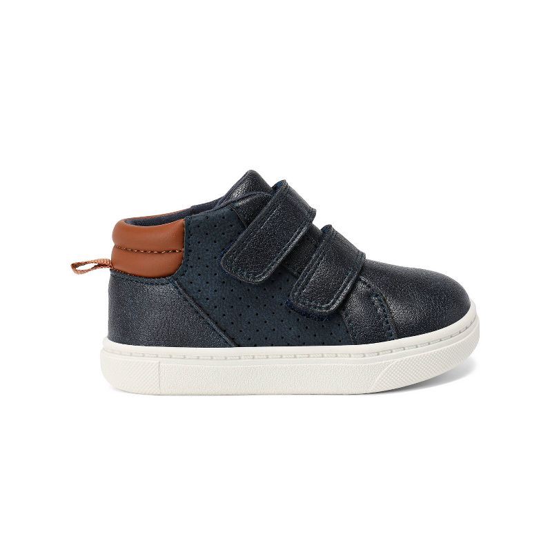 slide 2 of 4, Carter's Just One You® Baby Boys' Flip First Walker Boots - Navy Blue 4, 1 ct