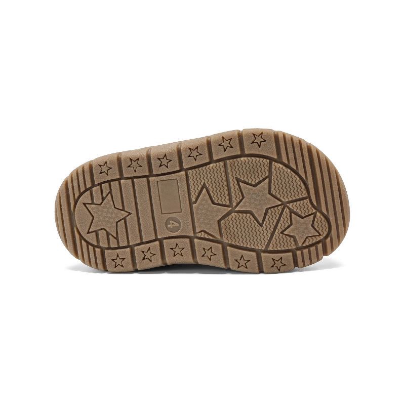 slide 4 of 4, Carter's Just One You® Toddler Girls' Cressida First Walker Boots - Tan/Gold 3, 1 ct