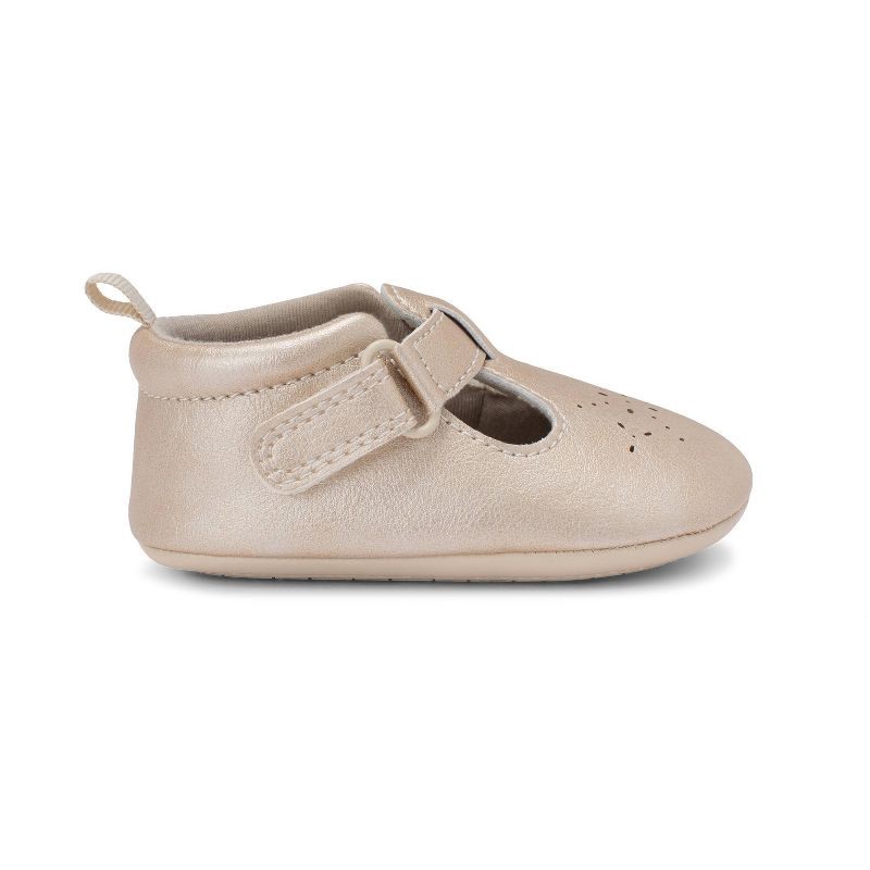 slide 2 of 4, Carter's Just One You® Baby Girls' Stella Pre Walker Closed Toe Sandals - Champagne 6-12M, 1 ct