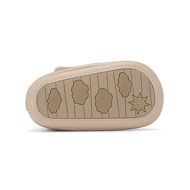 slide 4 of 4, Carter's Just One You® Baby Girls' Stella Pre Walker Closed Toe Sandals - Champagne 12-18M, 1 ct