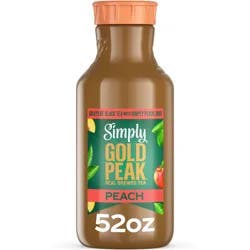 Simply Beverages Tea and Peach Juice Blend - 52 fl oz