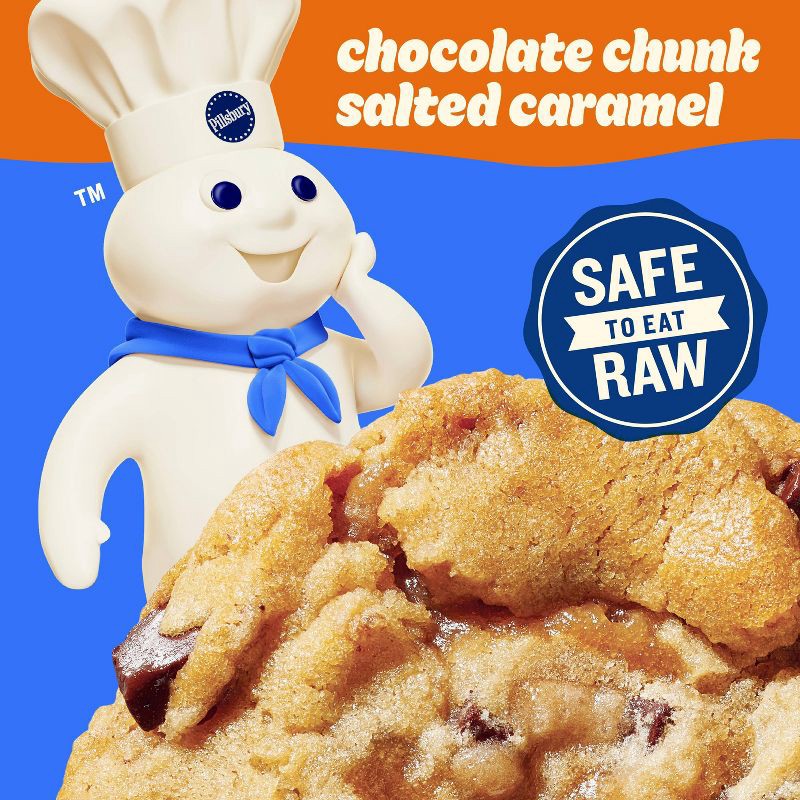 slide 3 of 7, Pillsbury Salted Caramel Bic Chocolate Chip Cookie - 14oz/6ct, 6 ct; 14 oz