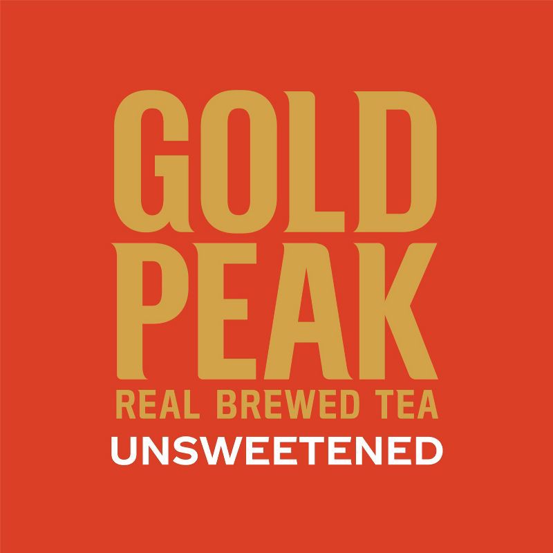slide 3 of 9, GOLD PEAK Unsweetened Black Iced Tea Drink - 76 fl oz, 76 fl oz