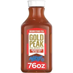 GOLD PEAK Unsweetened Black Iced Tea Drink - 76 fl oz