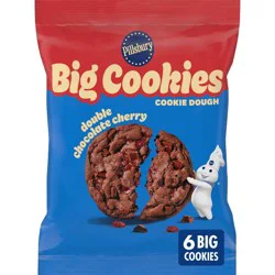Pillsbury Big Chocolate Cherry Cookies - 14oz/6ct