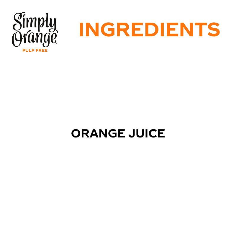 slide 8 of 8, Simply Beverages Orange Pulp Free Juice - 46 fl oz, 46 fl oz