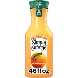 Simply Beverages Orange Pulp Free Juice - 46 fl oz: 100% Juice