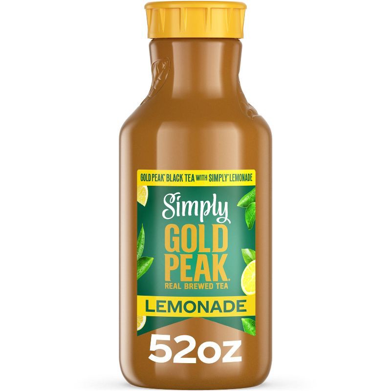 slide 1 of 7, Simply Beverages Gold Peak Tea and Lemonade - 52 fl oz, 52 fl oz