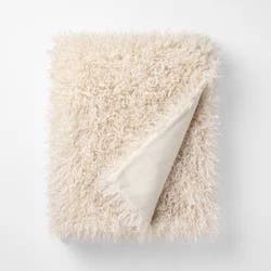 Threshold designed w/Studio McGee Cream Extra Plush Throw - 50 x 50" - Threshold™ designed with Studio McGee