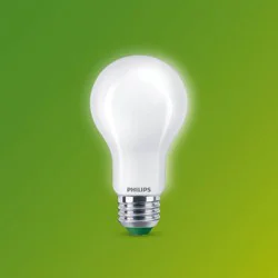 Philips 4pk 60W A19 Ultra Efficient Daylight Frosted