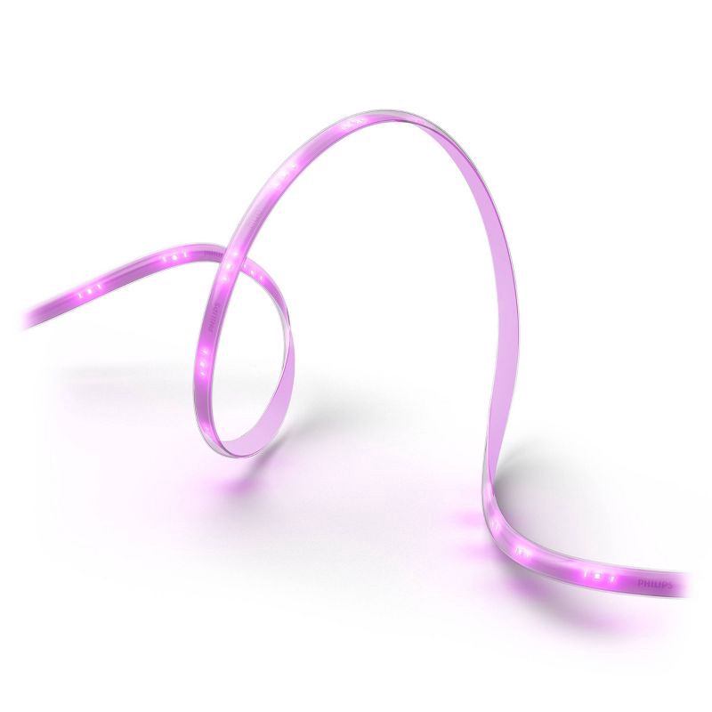 slide 2 of 7, Philips Hue 10' White and Multi-Colored LED Solo Light Strip, 1 ct