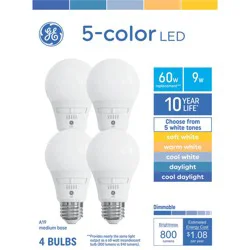 GE Household Lighting GE 60W Aline Light Bulbs