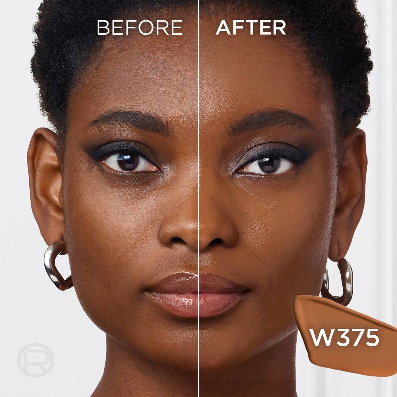 slide 3 of 10, L'Oreal Paris Infallible Skin Ink Matte 2-in-1 Foundation and Concealer - 375 Tan Warm - 0.5 fl oz, 0.5 fl oz