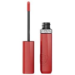 L'Oreal Paris Infallible Lacque Resistance Liquid Lipstick - Worth It Medium - 0.13 fl oz