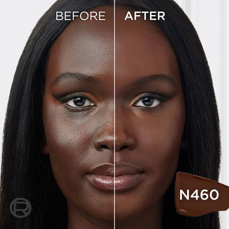 slide 3 of 10, L'Oreal Paris Infallible Skin Ink Matte 2-in-1 Foundation and Concealer - 460 Rich Neutral - 0.5 fl oz, 0.5 fl oz