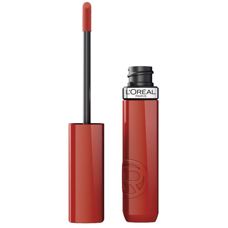 slide 1 of 13, L'Oreal Paris Infallible Lacque Resistance Liquid Lipstick - Cafe Parisien - 0.13 fl oz, 0.13 fl oz