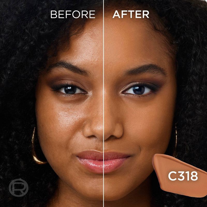 slide 3 of 10, L'Oreal Paris Infallible Skin Ink Matte 2-in-1 Foundation and Concealer - 318 Tan Cool - 0.5 fl oz, 0.5 fl oz