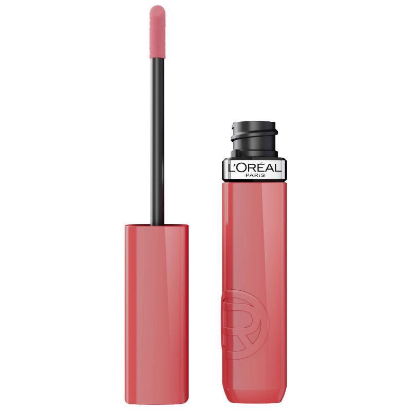 slide 1 of 13, L'Oreal Paris Infallible Lacque Resistance Liquid Lipstick - Le Nu Rose - 0.13 fl oz, 0.13 fl oz