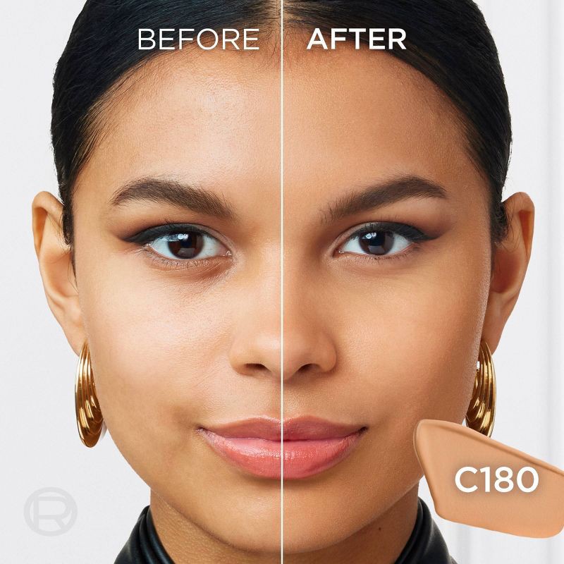 slide 3 of 10, L'Oreal Paris Infallible Skin Ink Matte 2-in-1 Foundation and Concealer - 180 Medium Cool - 0.5 fl oz, 0.5 fl oz