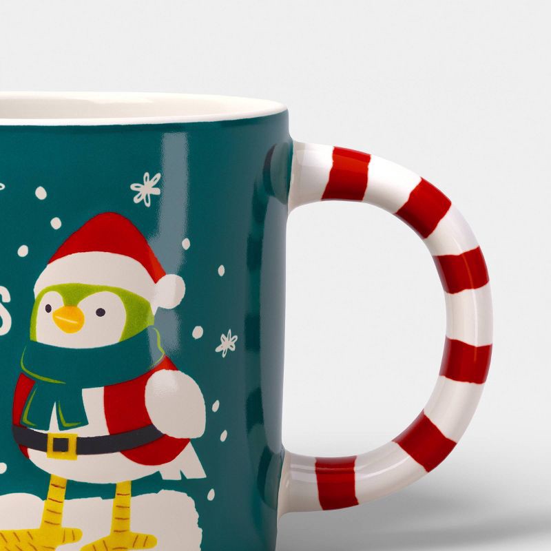 slide 3 of 3, 16oz Christmas Stoneware SEASONS TWEETINGS Mug - Wondershop™, 16 oz