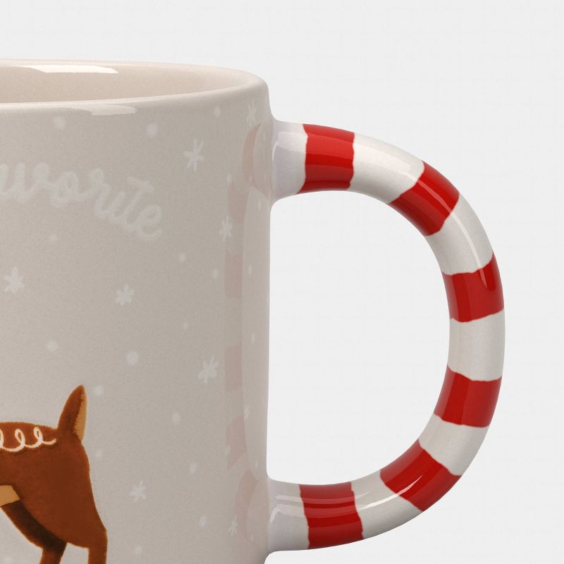 slide 3 of 3, 16oz Christmas Stoneware Santa's Favorite Mug - Wondershop™, 16 oz