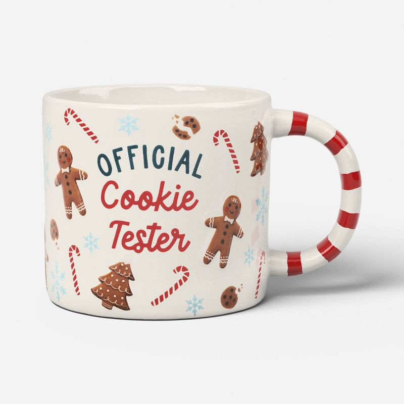 slide 1 of 3, 16oz Christmas Stoneware Official Cookie Tester Mug - Wondershop™, 16 oz