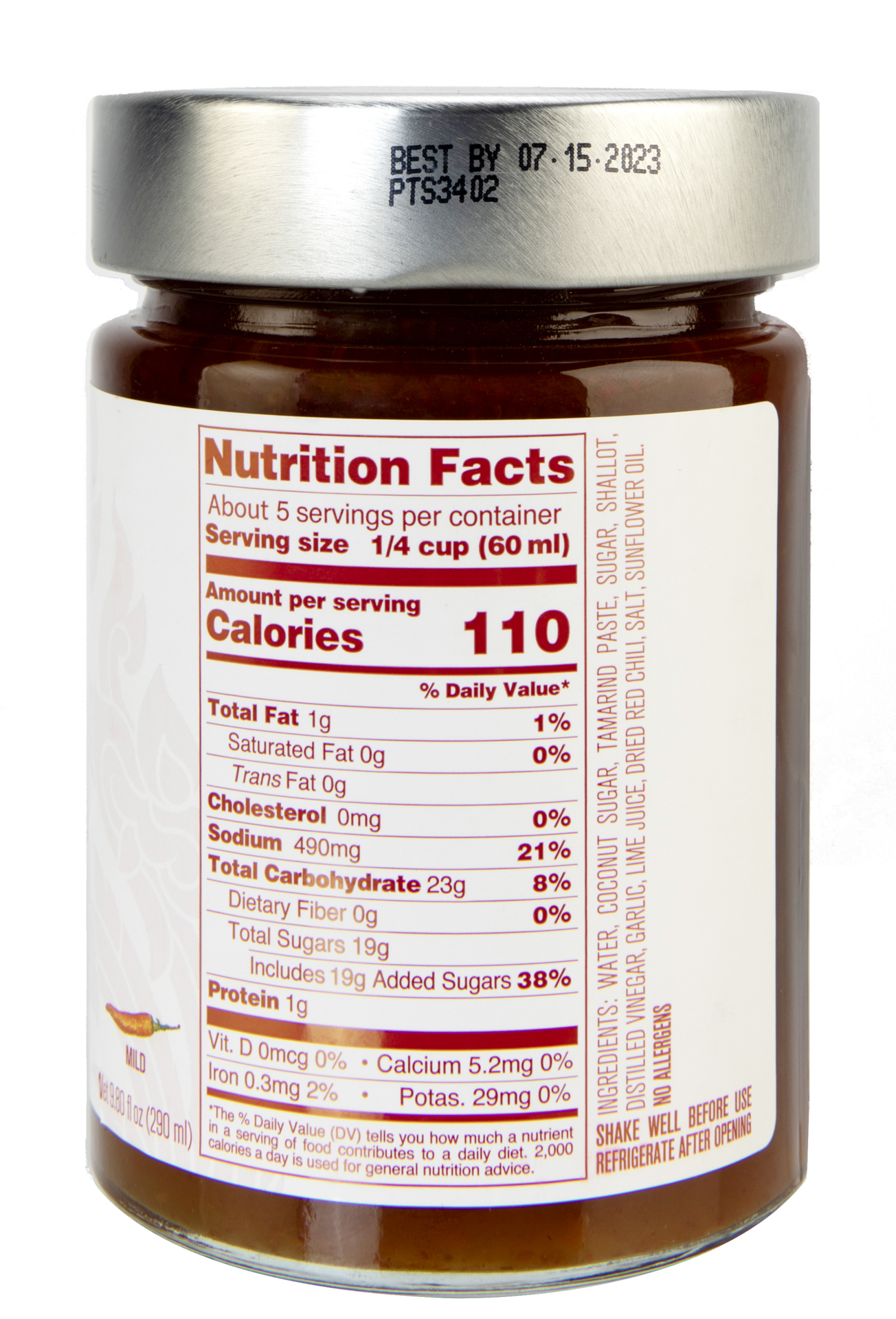slide 2 of 2, Watcharee's Mild Pad Thai Sauce 9.8 fl oz, 9.8 fl oz