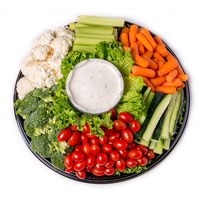 slide 1 of 1, Mini 10in Veggie Platter, 1 lb