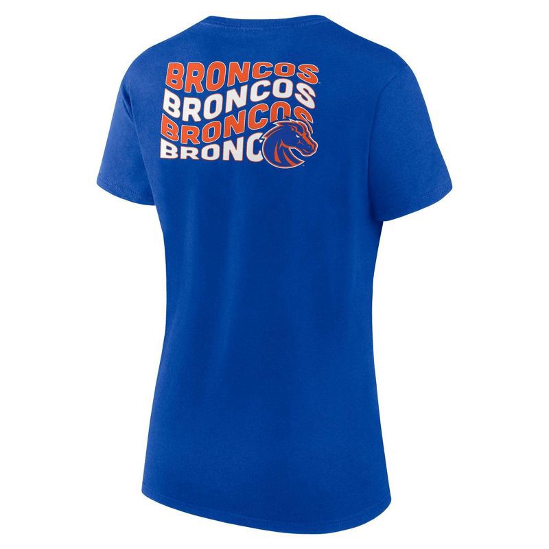 slide 2 of 3, NCAA Boise State Broncos Women's Bi-Blend Crew T-Shirt - XL, 1 ct