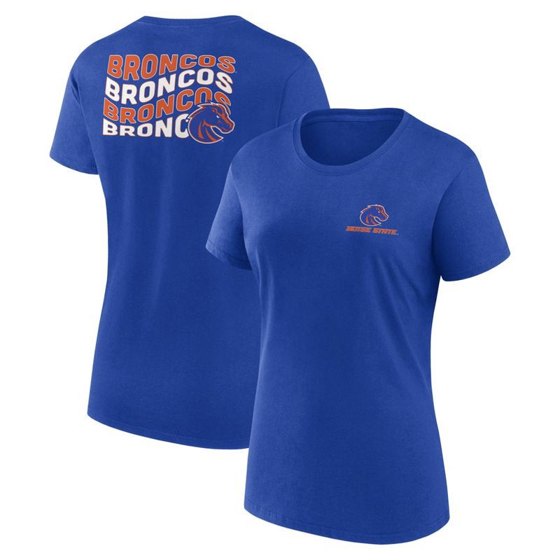 slide 3 of 3, NCAA Boise State Broncos Women's Bi-Blend Crew T-Shirt - XL, 1 ct