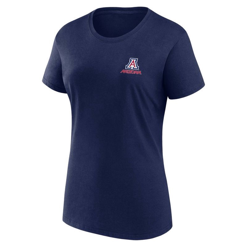 slide 1 of 3, NCAA Arizona Wildcats Women's Bi-Blend Crew T-Shirt - XXL, 1 ct