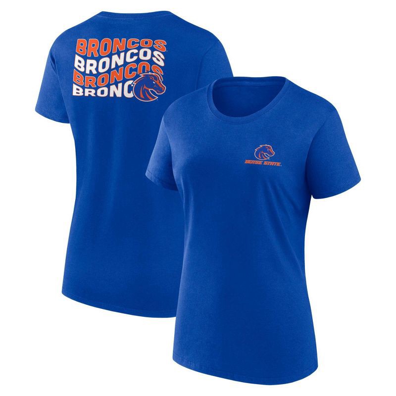 slide 3 of 3, NCAA Boise State Broncos Women's Bi-Blend Crew T-Shirt - XXL, 1 ct