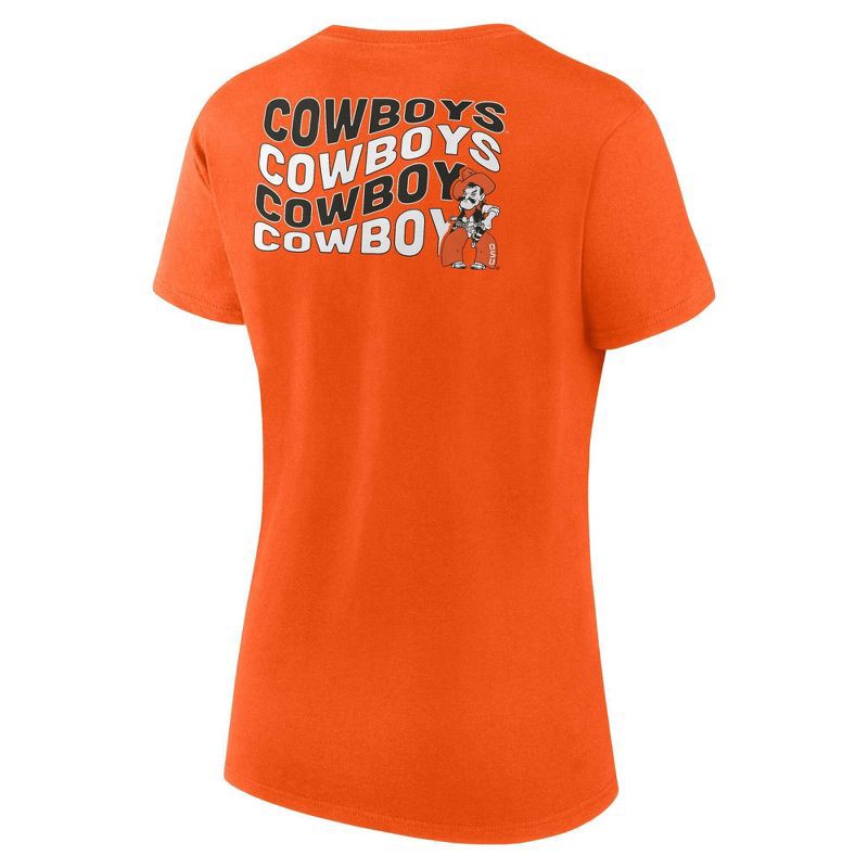 slide 2 of 3, NCAA Oklahoma State Cowboys Women's Bi-Blend Crew T-Shirt - XXL, 1 ct