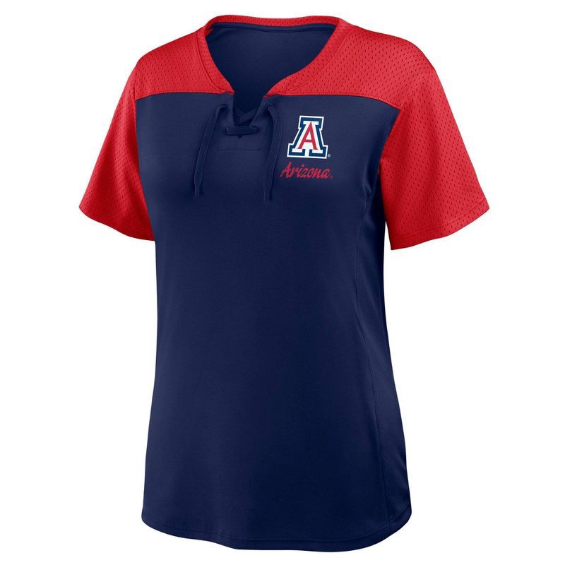 slide 1 of 3, NCAA Arizona Wildcats Women's Fashion Jersey - S, 1 ct