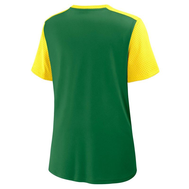 slide 2 of 3, NCAA Oregon Ducks Women's Fashion Jersey - L, 1 ct