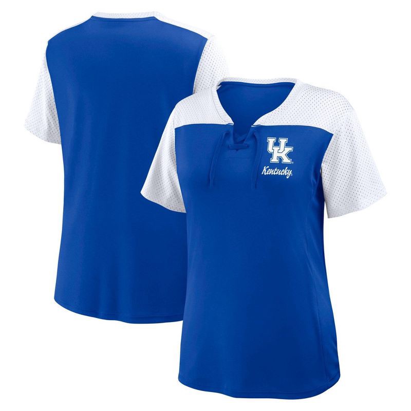 slide 3 of 3, NCAA Kentucky Wildcats Women's Fashion Jersey - XL, 1 ct