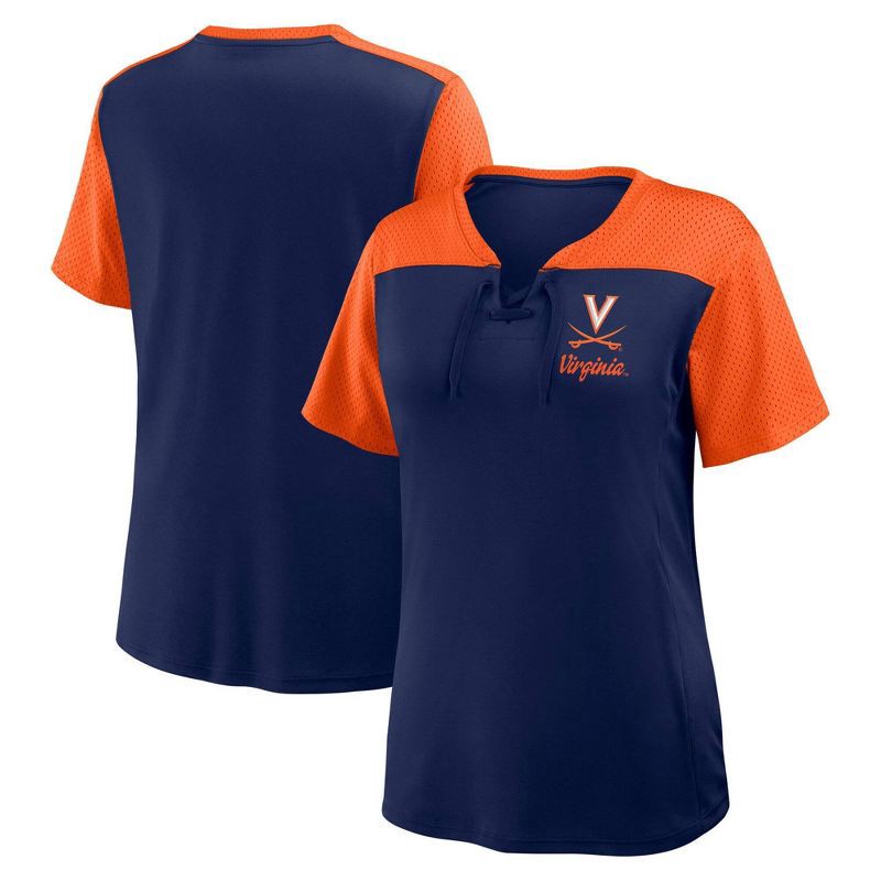 slide 3 of 3, NCAA Virginia Cavaliers Women's Fashion Jersey - XL, 1 ct