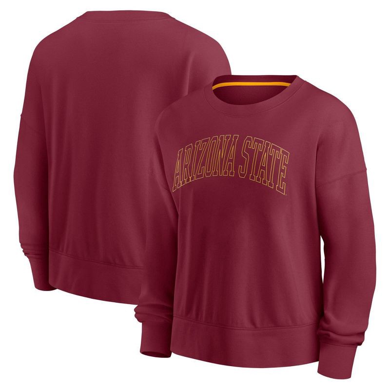 slide 3 of 3, NCAA Arizona State Sun Devils Women's Crew Shirt - S, 1 ct