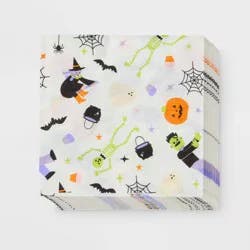 20ct Halloween Monster Party Lunch Napkin - Spritz™