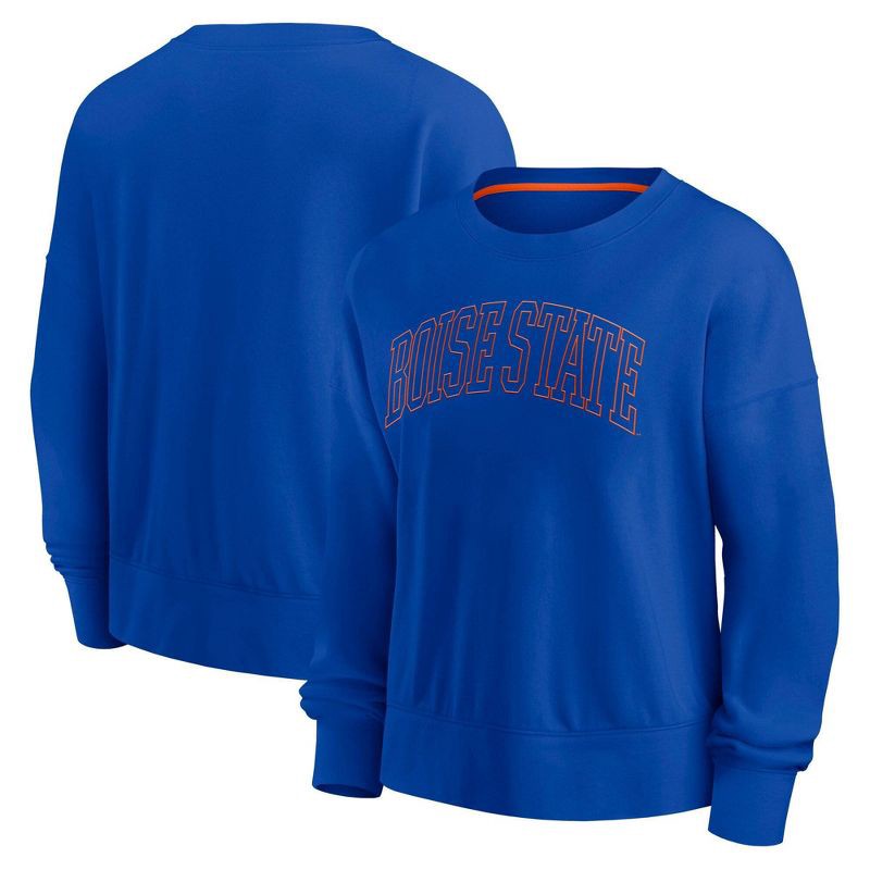 slide 3 of 3, NCAA Boise State Broncos Women's Crew Shirt - XL, 1 ct