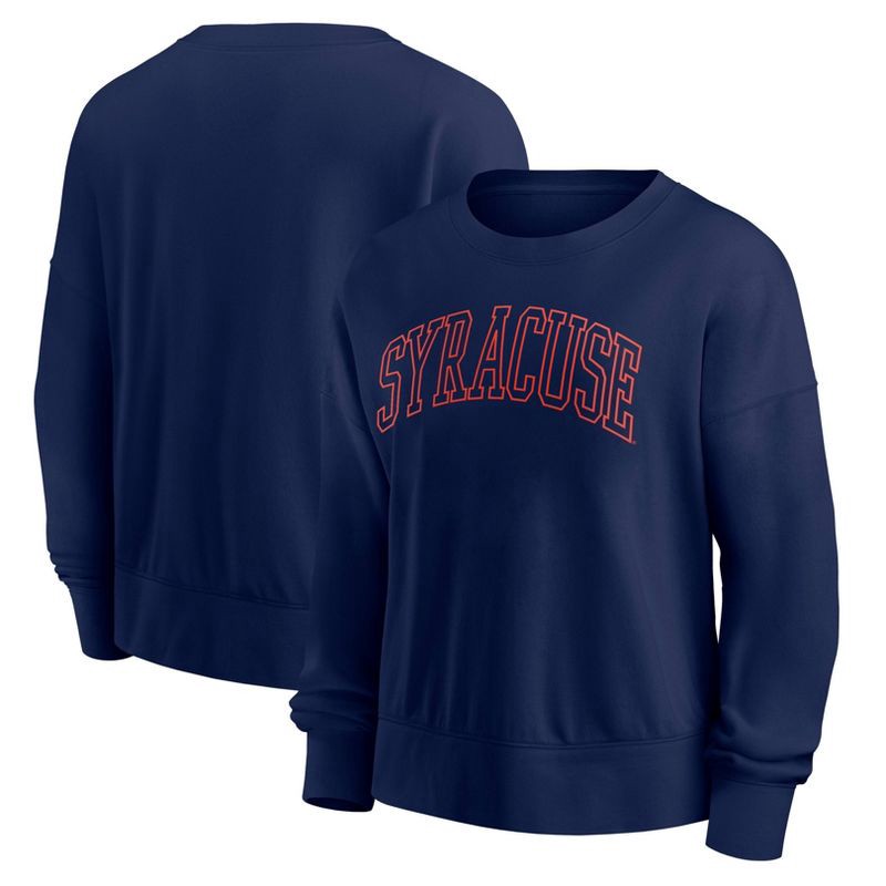 slide 3 of 3, NCAA Syracuse Orange Women's Crew Shirt - XL, 1 ct