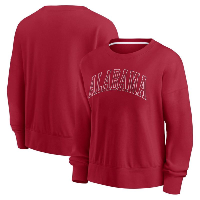 slide 3 of 3, NCAA Alabama Crimson Tide Women's Crew Shirt - XXL, 1 ct