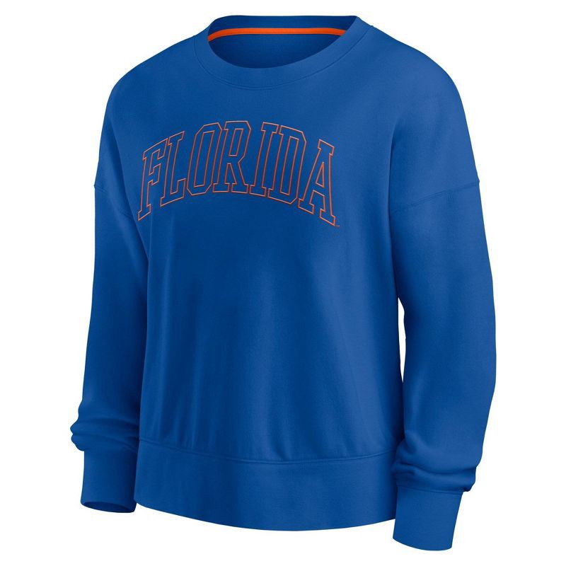slide 1 of 3, NCAA Florida Gators Women's Crew Shirt - XXL, 1 ct