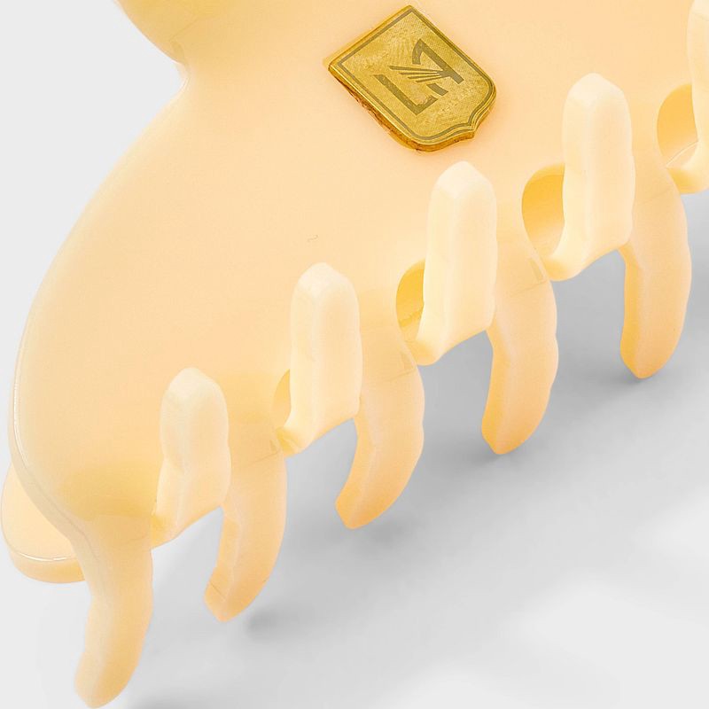 slide 2 of 2, Bijoux Sport by Luv Aj MLS Logo Claw Hair Clip - LAFC: Acrylic & Stainless Steel, Hair Styling, All Hair Types, 13+, 1 ct