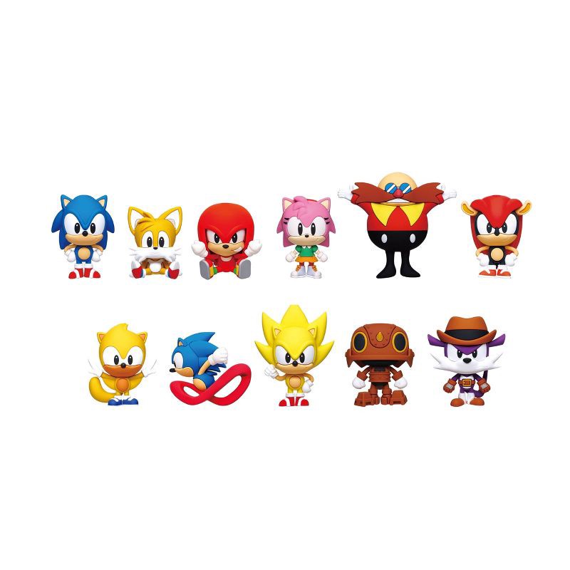 slide 3 of 3, Monogram International EC 3 Bag Clip Sonic S4 Figures, 1 ct